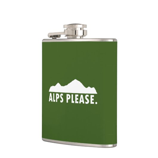 Alpen Bitte Flachmann (Links)