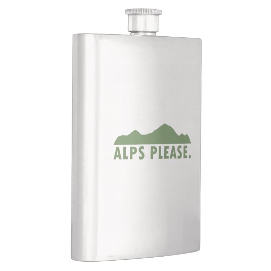 Alpen Bitte Flachmann (Rechts)