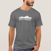 Alpen Bitte T-Shirt (Vorderseite)