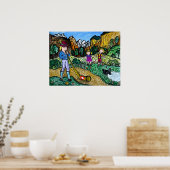 Alpen Dance Poster (Küche)