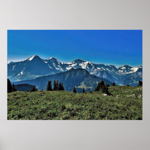 Alpen der Schweiz Poster