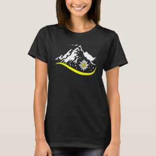 Alpen Edelweiß Edelweiss Kostüm für Dirndl und Le T-Shirt