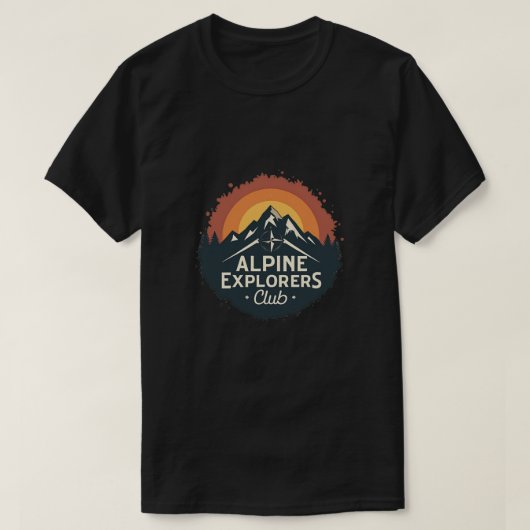 Alpen-Explorers-Club T-Shirt (Design vorne)
