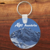 Alpen in Österreich Schlüsselanhänger (Vorderseite)
