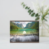 Alpen Italien Dolomiten Postkarte (Stehend Vorderseite)