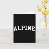 Alpen Karte (Gelbe Blume)