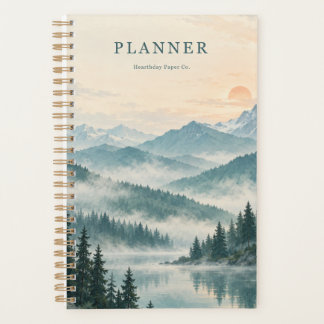 Alpen-Morgen-Berg-Planer Planer