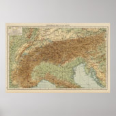 Alpen Poster (Vorne)