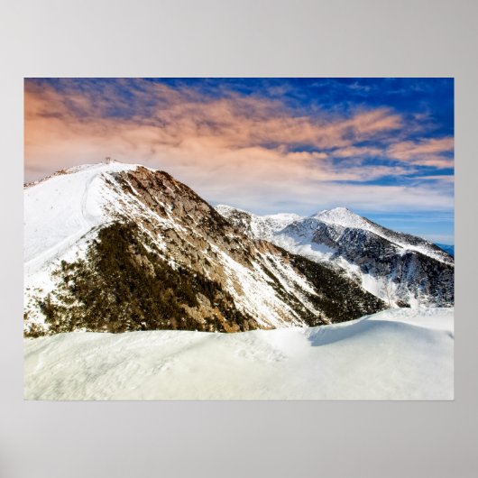 Alpen Poster (Vorne)