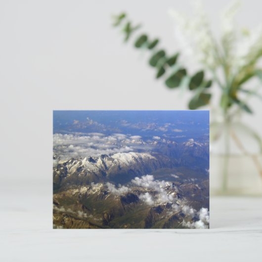 Alpen Postkarte (Stehend Vorderseite)