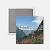 Alpen, Schweiz Magnet (Vorderseite/Rückseite)