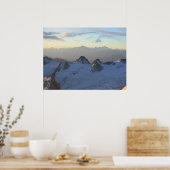 Alpen Sonnenaufgang Poster (Küche)