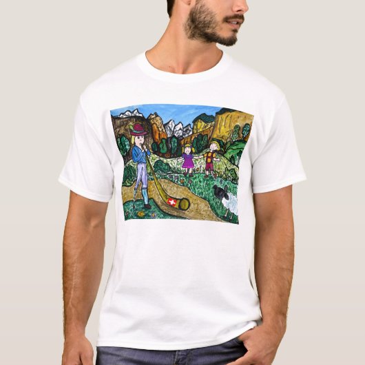 Alpen Tanz T-Shirt (Vorderseite)