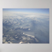 Alpen von oben poster (Vorne)