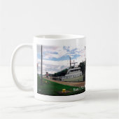 Alpena in der Soo Locks-Tasse Kaffeetasse (Links)