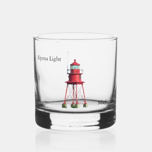 Alpena Lichtglas Whiskyglas (Vorderseite)