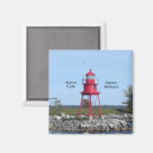 Alpena Light-Magnet Magnet (Vorderseite/Rückseite)