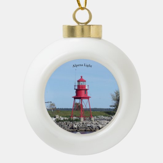 Alpena Light Ornament (Vorderseite)