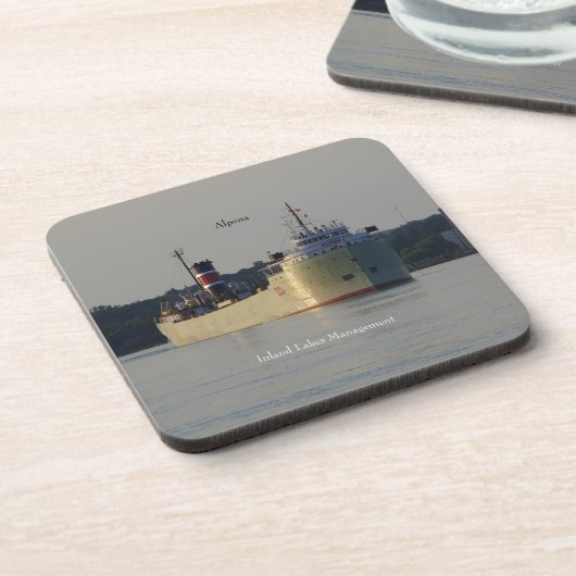 Alpena-Set von 6 Untersetzer aus Kunststoff (Linke Seite)