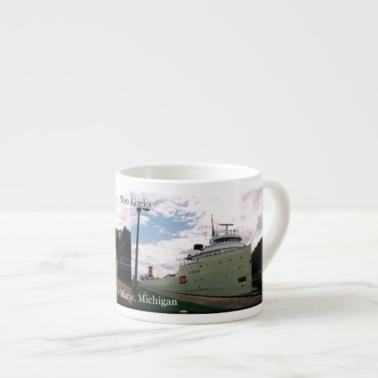 Alpena Soo Locks Espresso Tasse (Vorderseite Rechts)
