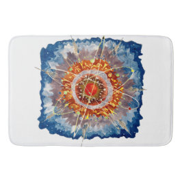 Alpenarchitektur Famous Art Poster Badematte