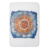 Alpenarchitektur Famous Art Poster Badematte (Vorderseite Vertikal)