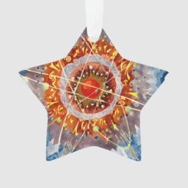 Alpenarchitektur Famous Art Poster Ornament