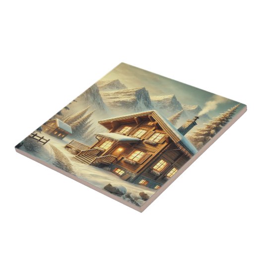 Alpenarm Fliese (Seite)