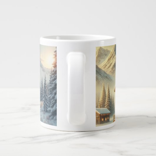 Alpenarm Jumbo-Tasse (Rückseite)