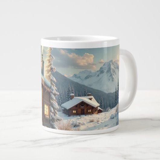 Alpenarm Jumbo-Tasse (Vorderseite Rechts)