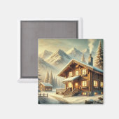 Alpenarm Magnet (Vorderseite/Rückseite)
