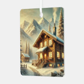 Alpenarm Ornament Aus Metall (Vorderseite links)