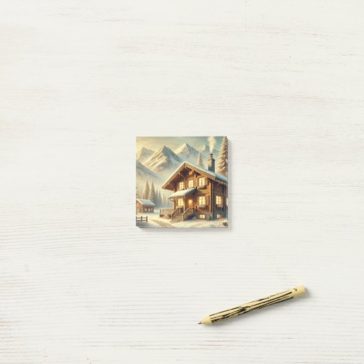 Alpenarm Post-it Klebezettel (Auf Schreibtisch)