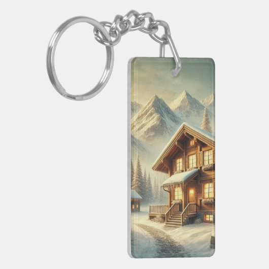 Alpenarm Schlüsselanhänger (Vorderseite links)