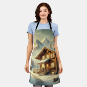 Alpenarm Schürze (Getragen)