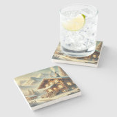 Alpenarm Steinuntersetzer (Seitenansicht)