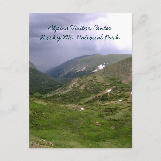 Alpenbesucherzentrum Postkarte (Vorderseite)