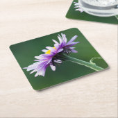 Alpendämie Rechteckiger Pappuntersetzer (angewinkelt)