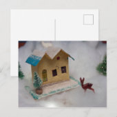 Alpendorfhaus Postkarte (Vorne/Hinten)