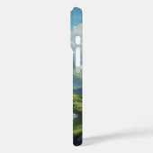 Alpenfluss-Hütte Case-Mate iPhone Hülle (Rückseite / Links)