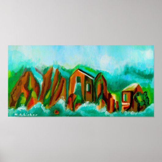 Alpenflut Poster (Vorne)