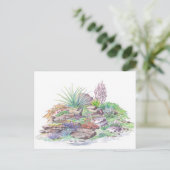 Alpengarten Landscaping Postkarte (Stehend Vorderseite)