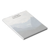 Alpengebirge Natur Foto Notizblock (angewinkelt)