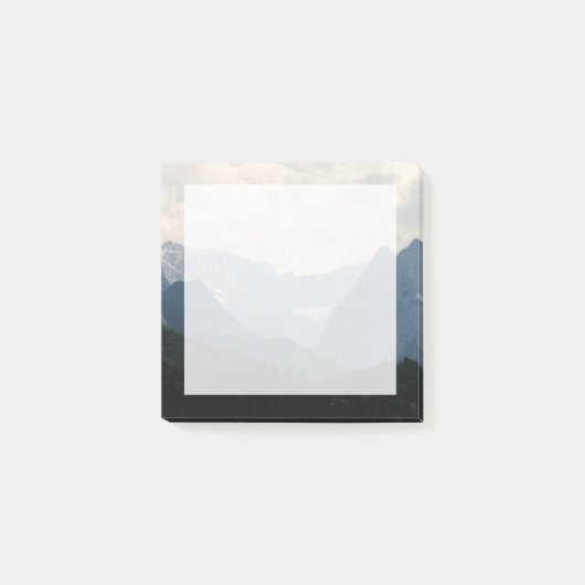 Alpengebirge Natur Foto Post-it Klebezettel (Vorderseite)