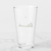 Alpenglas Glas (Rückseite)