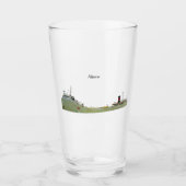 Alpenglas Glas (Vorderseite)