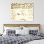 Alpengletscher Leinwanddruck (Insitu (Schlafzimmer))