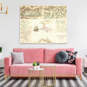 Alpengletscher Leinwanddruck (Insitu (Wohnzimmer))