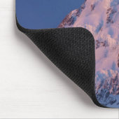 Alpenglow auf dem Aoraki Mount Cook, Mackenzie 2 Mousepad (Ecke)