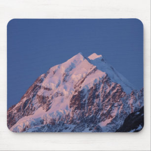Alpenglow auf dem Aoraki Mount Cook, Mackenzie 2 Mousepad